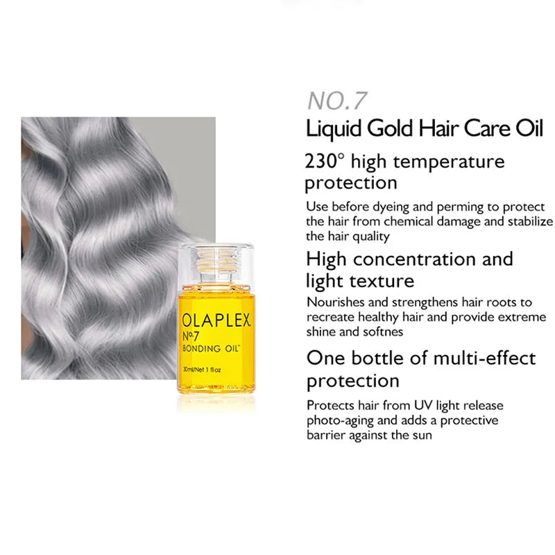 Olaplex Hair Perfecter Repair Damaged Hair Conditioner Nourish Hair Oil Improve Frizzy Smooth Soft Bright 1PCS